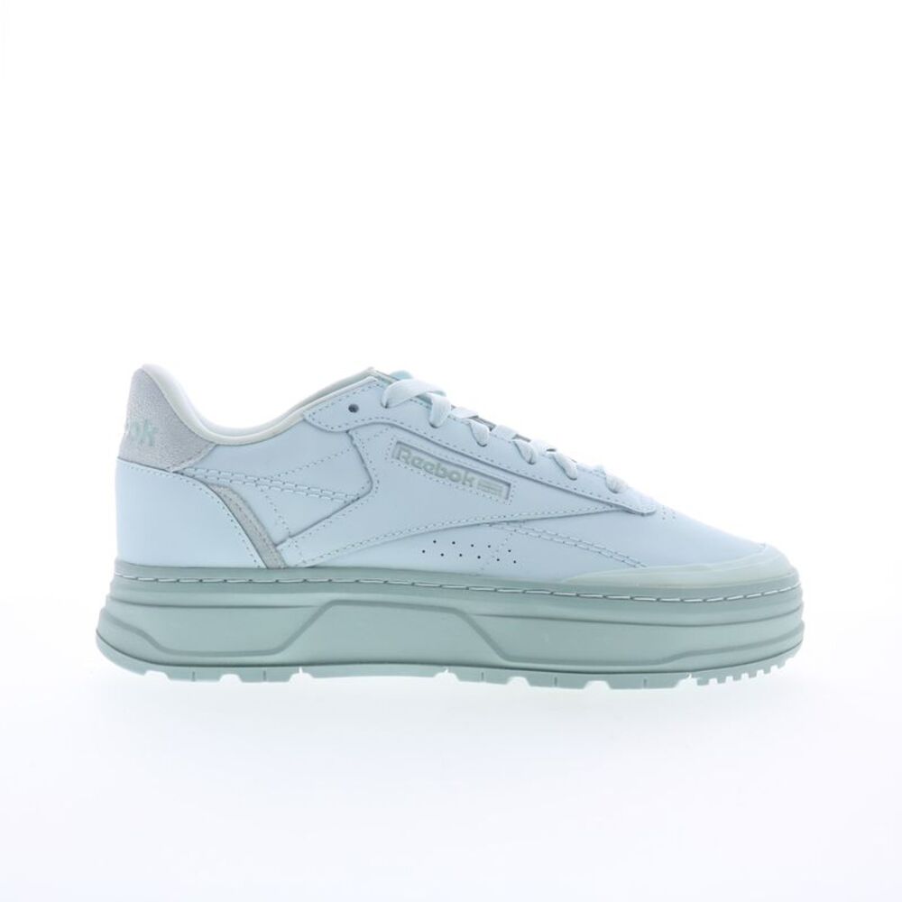 Reebok Womens Club C Double Geo Blue Shoes (NWT)